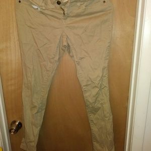 Faded Glory boot leg khakis